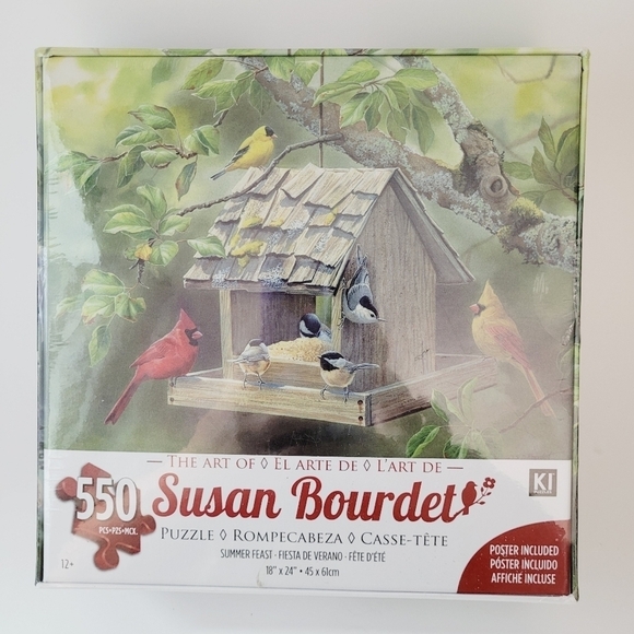 Susan Bourdet Summer Feast 550 Piece Puzzle with Poster‎ Sealed - Picture 6 of 6